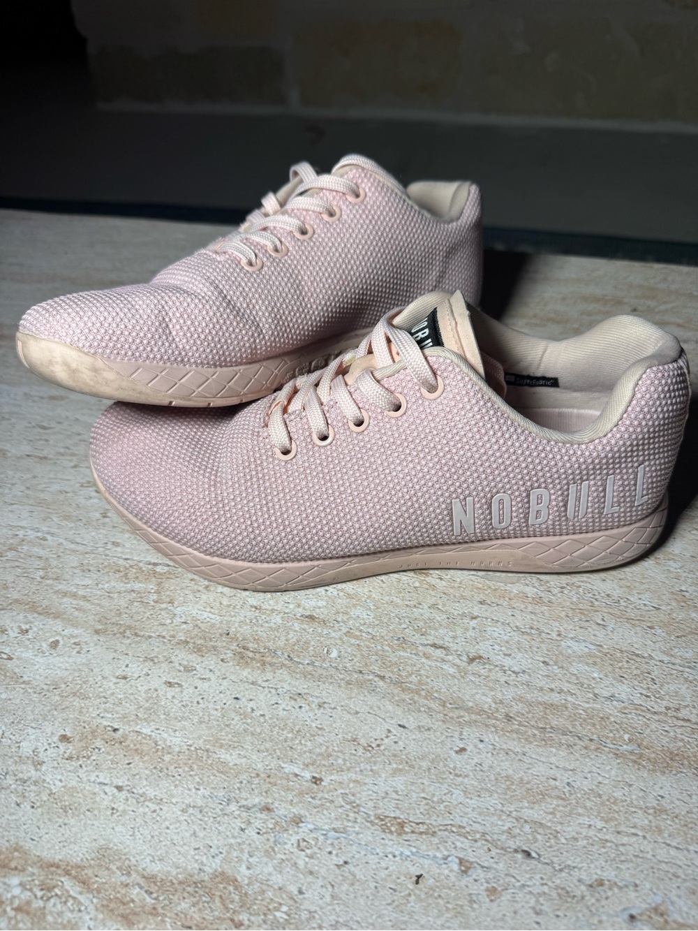 NOBULL Women's Trainer in Pale Pink